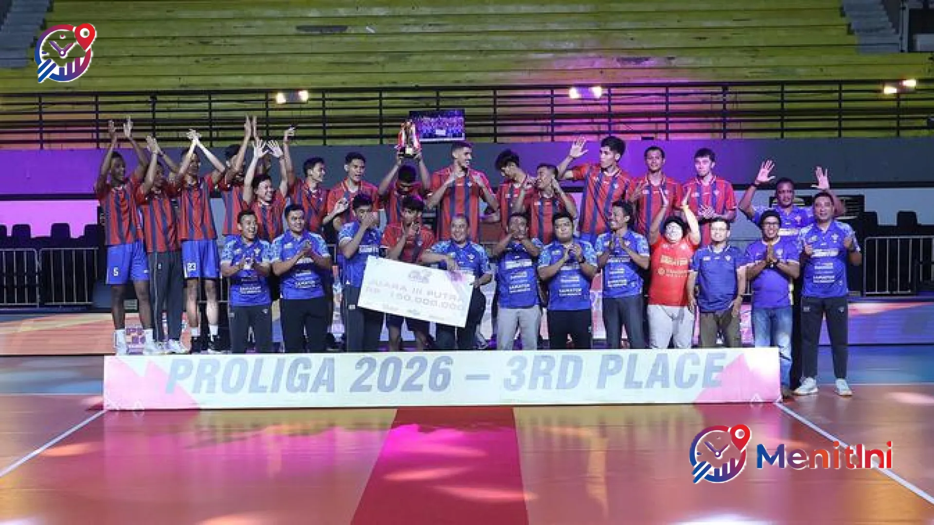 Surabaya Samator Segel Peringkat Ketiga Proliga 2026, Dominasi Total Atas Garuda Jaya di Yogyakarta