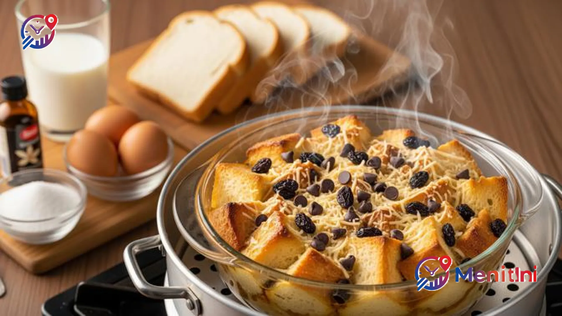 Rahasia Puding Roti Tawar Kukus Anti-Gagal: Solusi Camilan Mewah Tanpa Oven yang Meleleh di Mulut