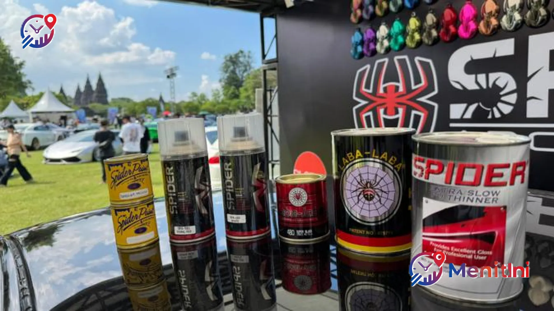 Eksplorasi Estetika Jawa dalam Dunia Modifikasi: Cat Spider Dobrak Panggung IMX 2026 di Prambanan