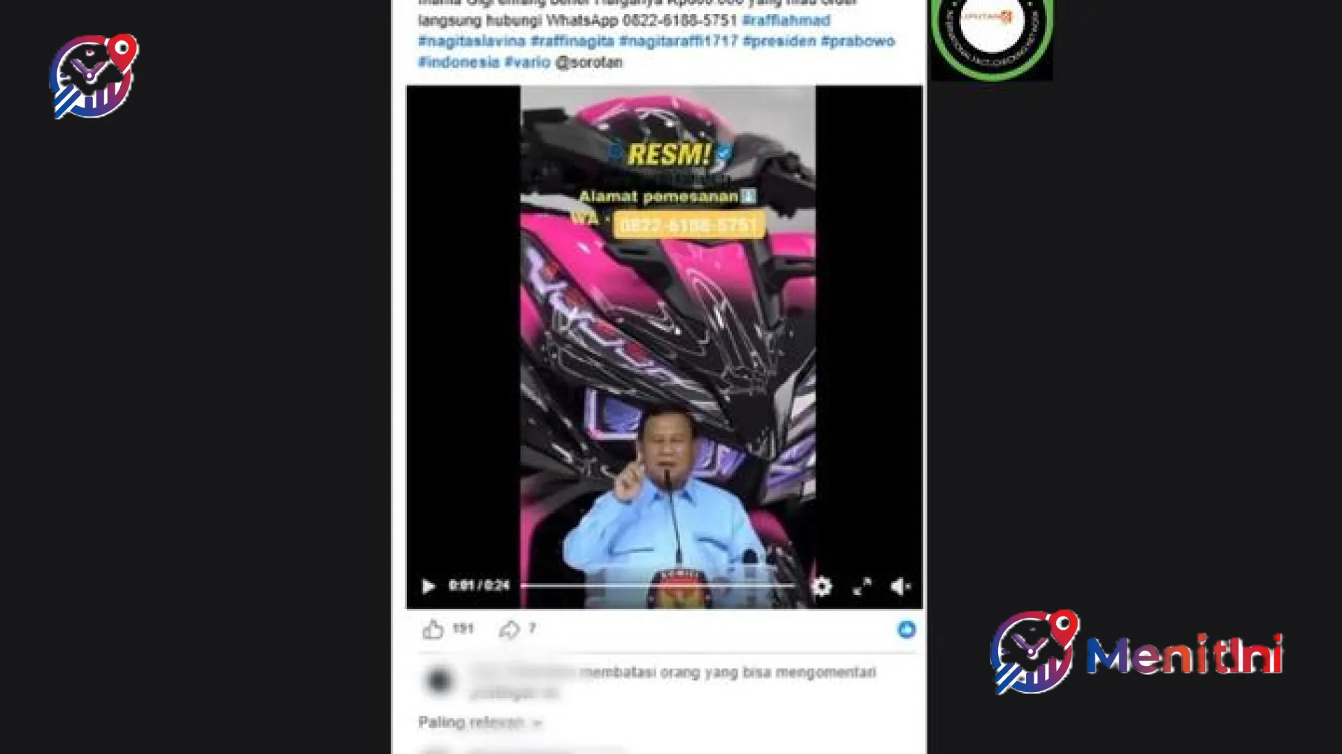 Waspada Jebakan Deepfake! Marak Hoaks Promo Motor Murah yang Mencatut Nama Presiden hingga Pejabat Tinggi