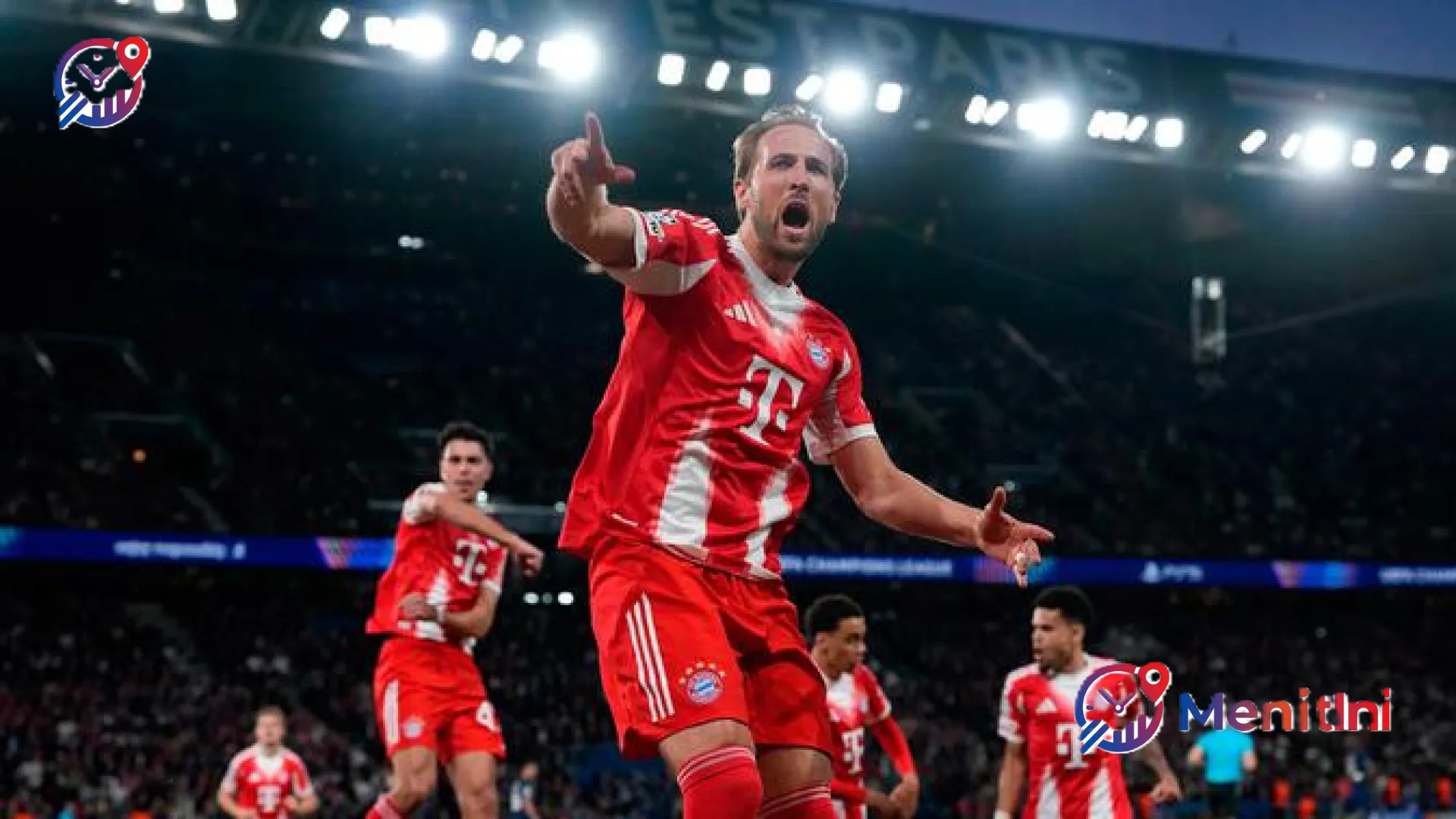 Sejarah Baru di Parc des Princes: Harry Kane Lampaui Rekor Steven Gerrard sebagai Predator Inggris Paling Mematikan di Liga Champions