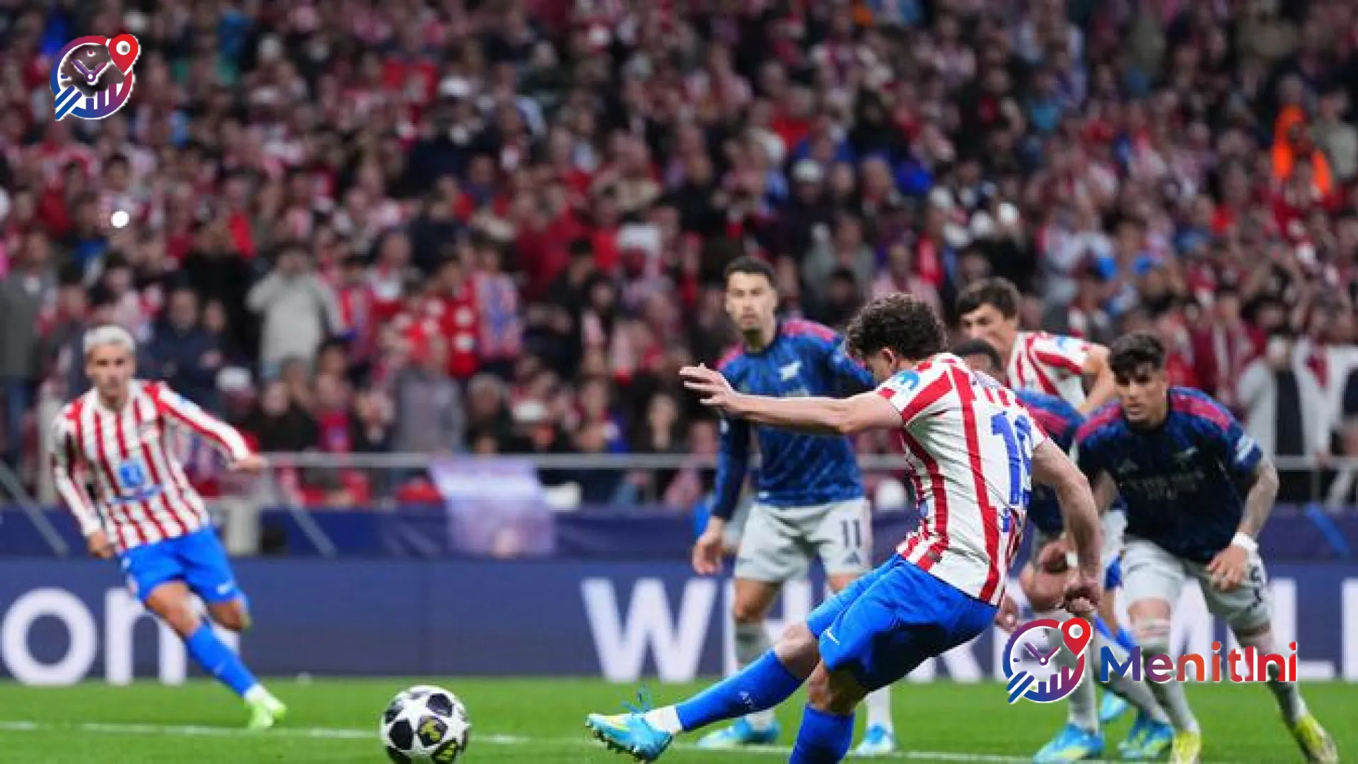 Duel Sengit di Metropolitano: Penalti Julian Alvarez Selamatkan Atletico Madrid dari Gempuran Arsenal