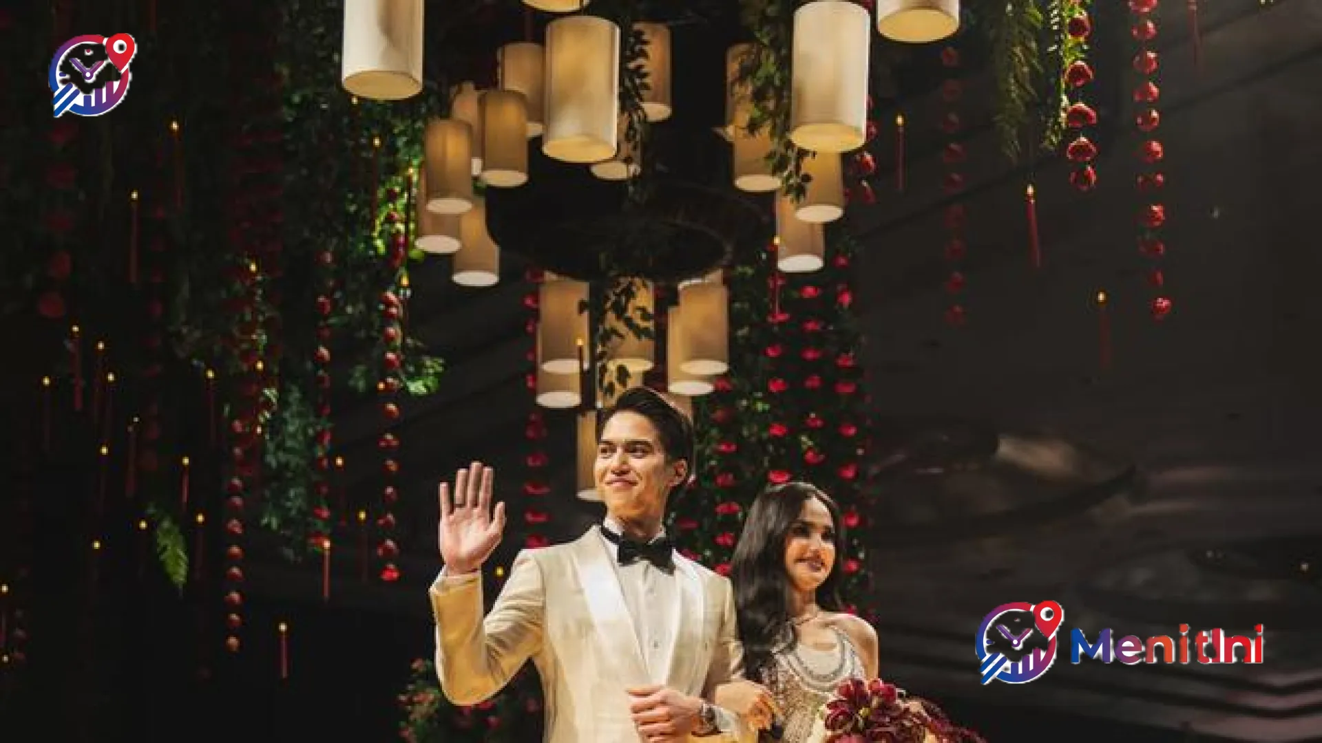 Sentuhan Magis Tex Saverio: Mengupas Detail Gaun Resepsi Syifa Hadju yang Memukau