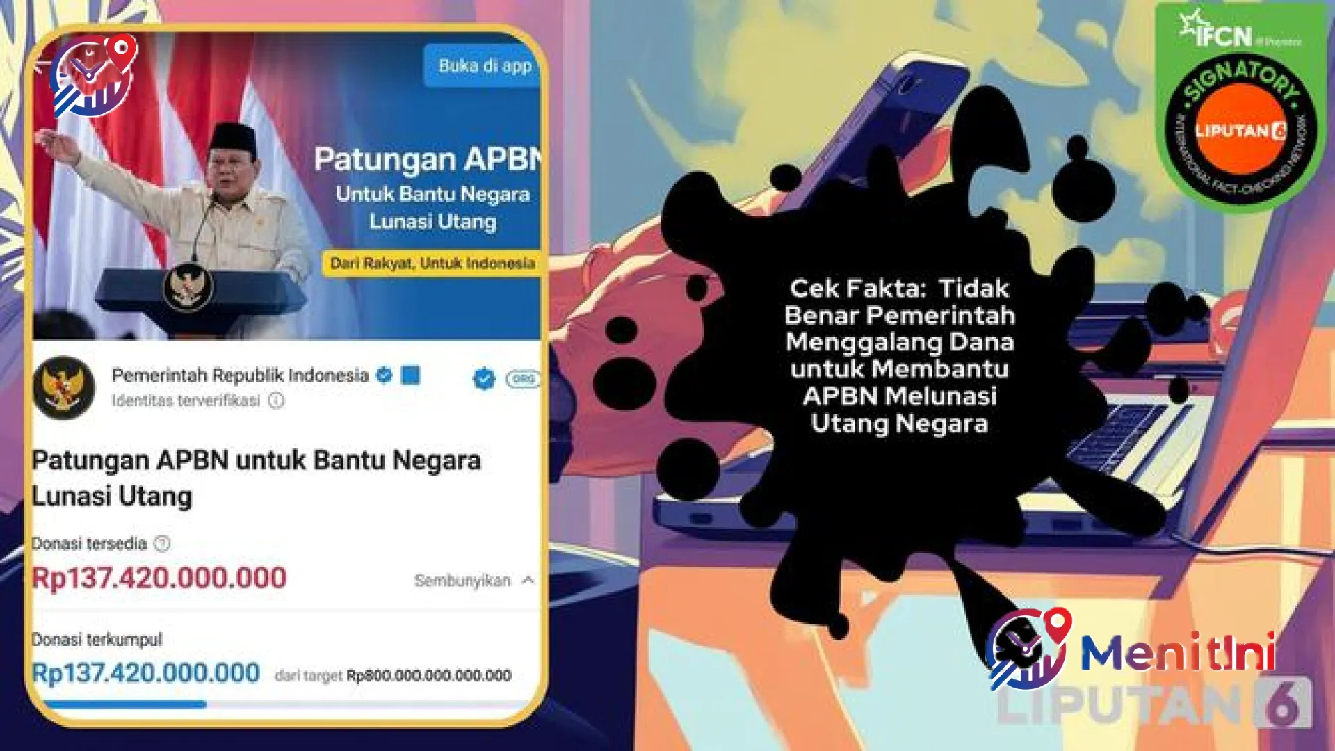 Cek Fakta: Meluruskan Isu Hoaks ‘Patungan APBN’ untuk Pelunasan Utang Negara