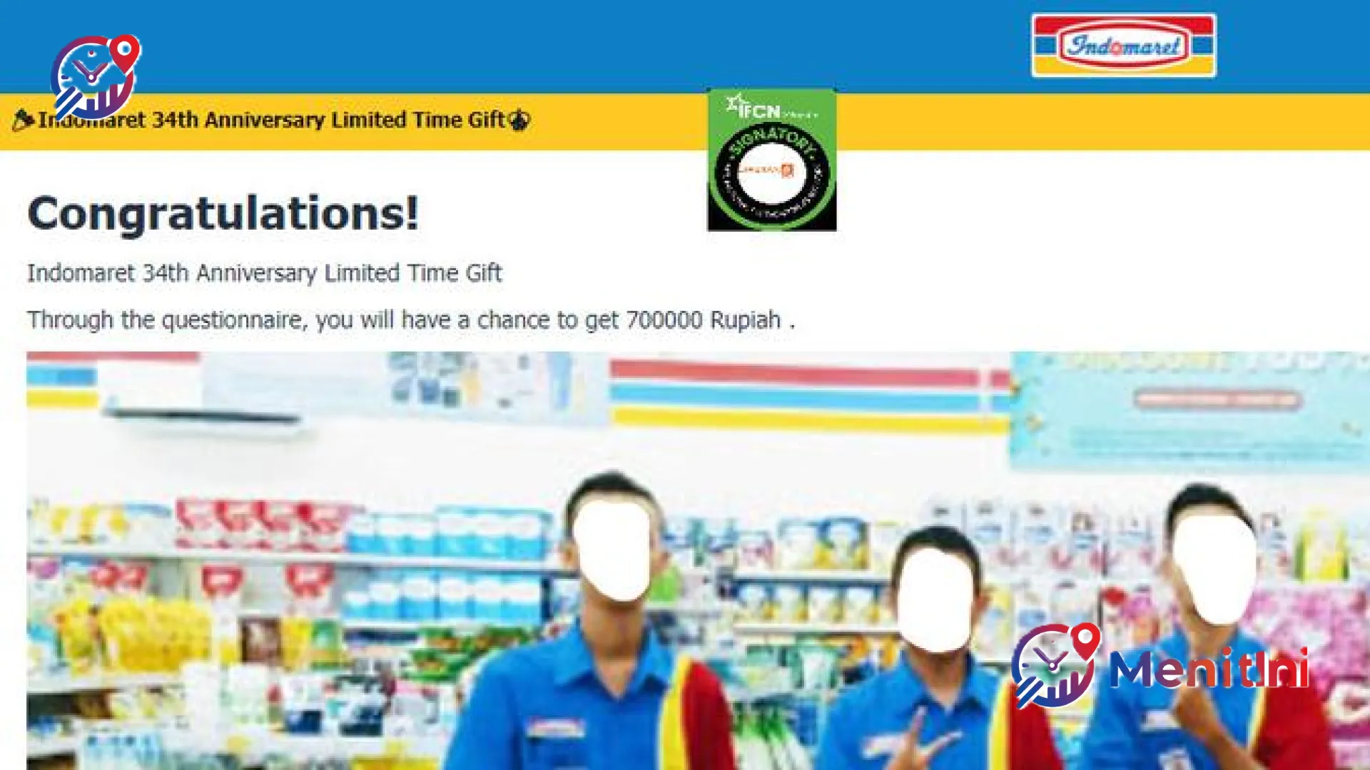 Waspada Misinformasi! Deretan Hoaks yang Mencatut Nama Indomaret: Dari Isu Politik hingga Penipuan Berhadiah