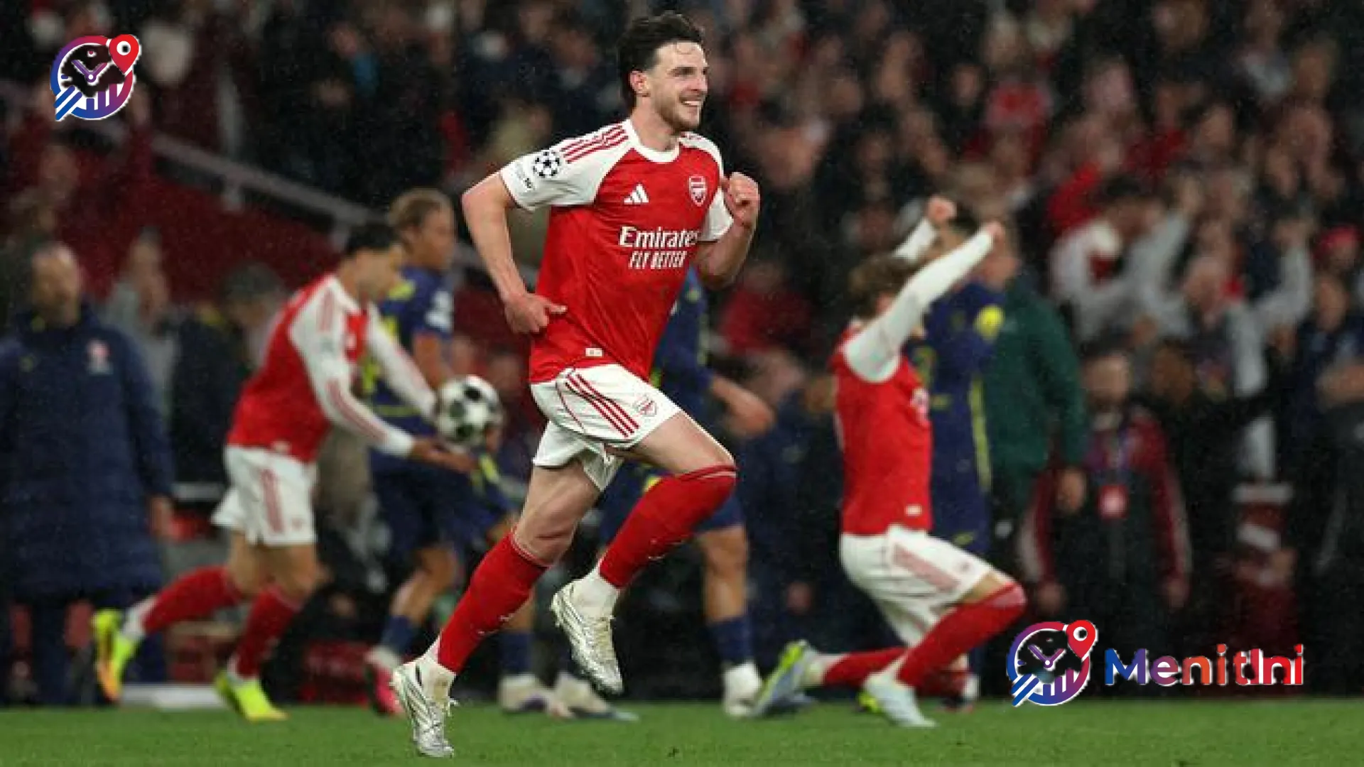 Malam Bersejarah di London: Declan Rice Bocorkan ‘Kekacauan’ Ruang Ganti Arsenal Usai Singkirkan Atletico Madrid