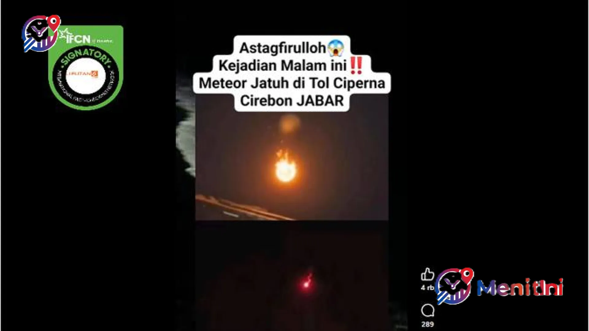 Waspada Misinformasi Langit: Menelusuri Jejak Hoaks Meteor yang Pernah Menghebohkan Publik