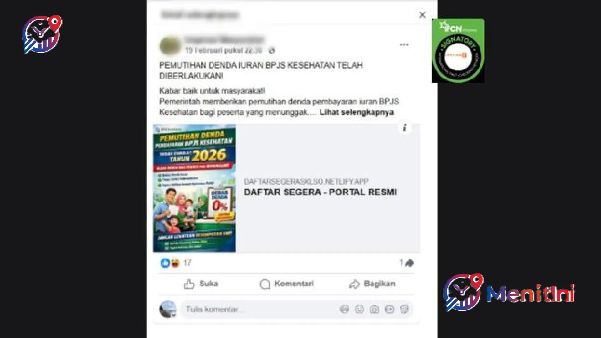 Waspada Penipuan Digital: MenitIni Bedah Sederet Hoaks BPJS Kesehatan yang Mengincar Data Warga