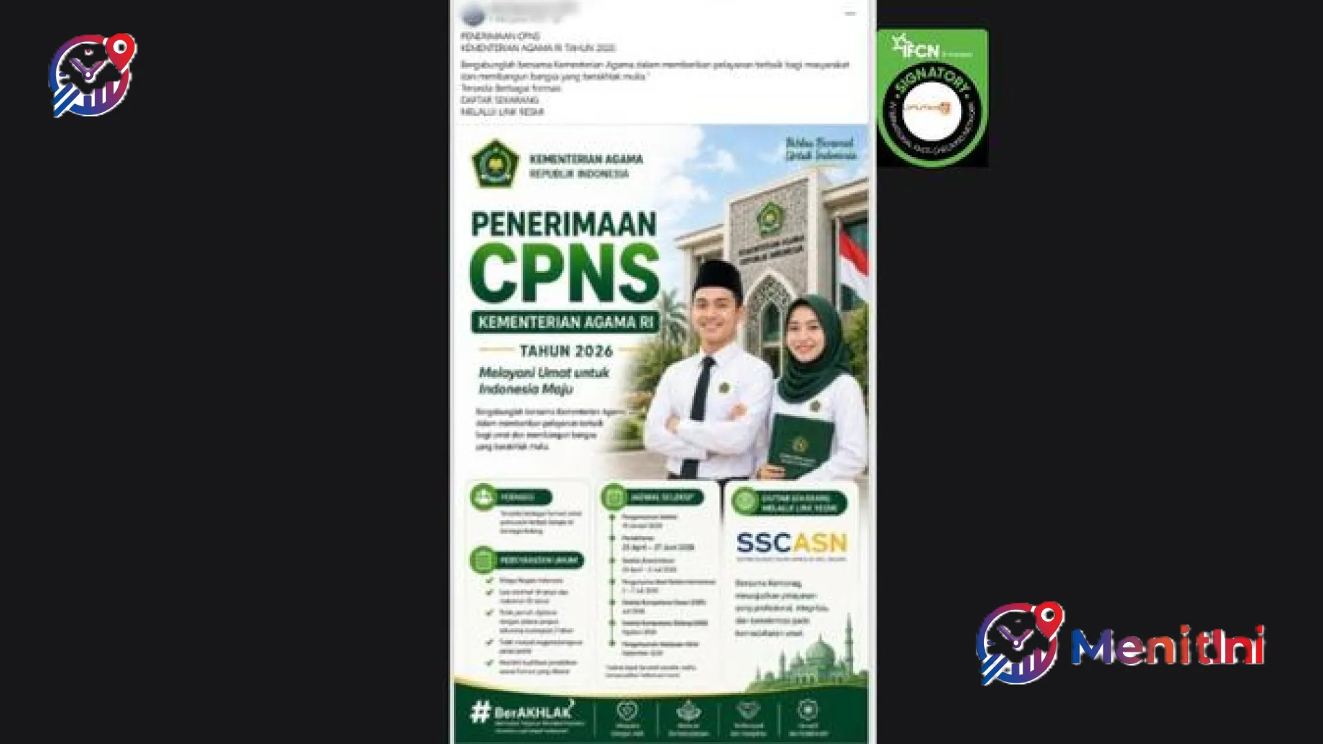 Waspada Pusaran Disinformasi: Mengupas Rentetan Hoaks yang Menyerang Kementerian Agama
