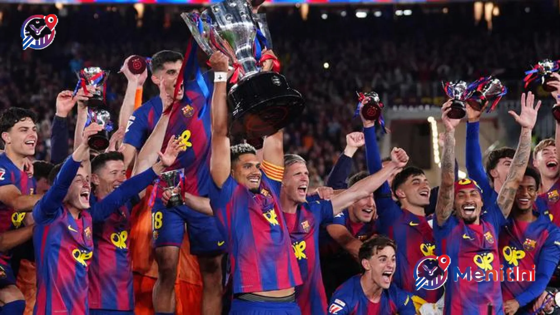 Dominasi Total Blaugrana: Barcelona Segel Gelar Juara Liga Spanyol Beruntun di Panggung El Clasico