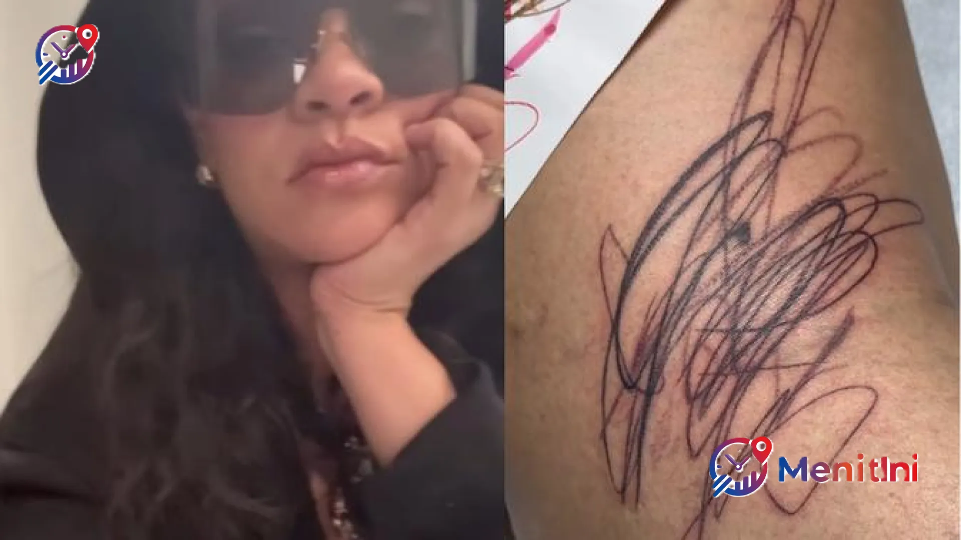 Coretan Kasih Sayang di Kaki Rihanna: Makna Haru di Balik Tato ‘Awut-awutan’ Karya Sang Buah Hati