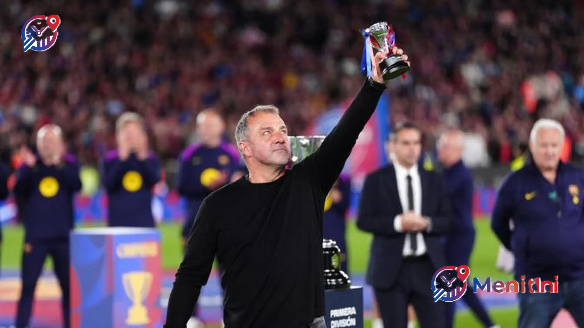 Air Mata di Balik Mahkota: Hansi Flick Bawa Barcelona Juara La Liga di Tengah Duka Mendalam
