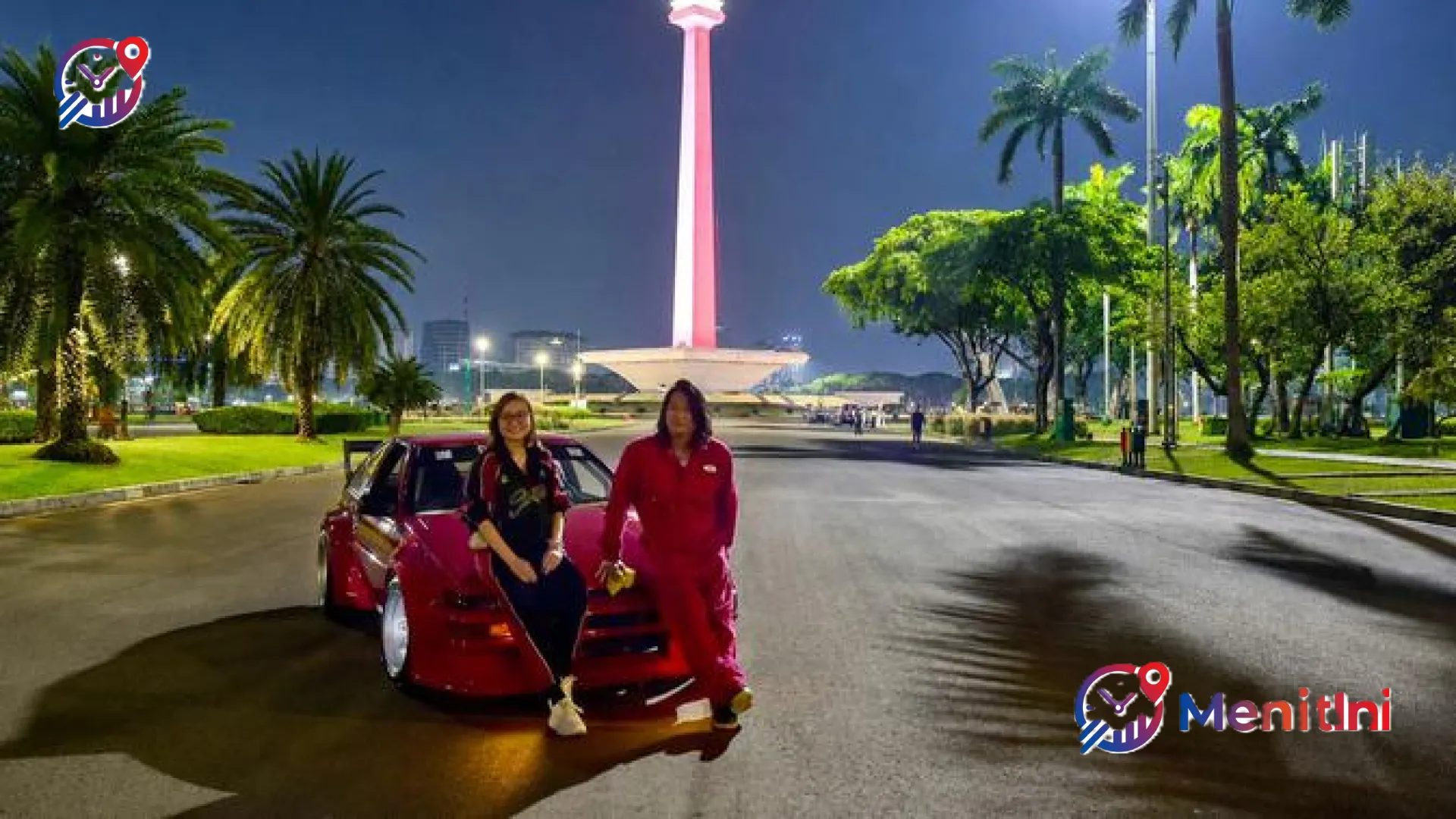 Aksi Sporty Wamen Ekraf Irene Umar Bareng Sung Kang ‘Han’ Fast & Furious: Jakarta Menuju 5 Abad dalam Balutan Kecepatan
