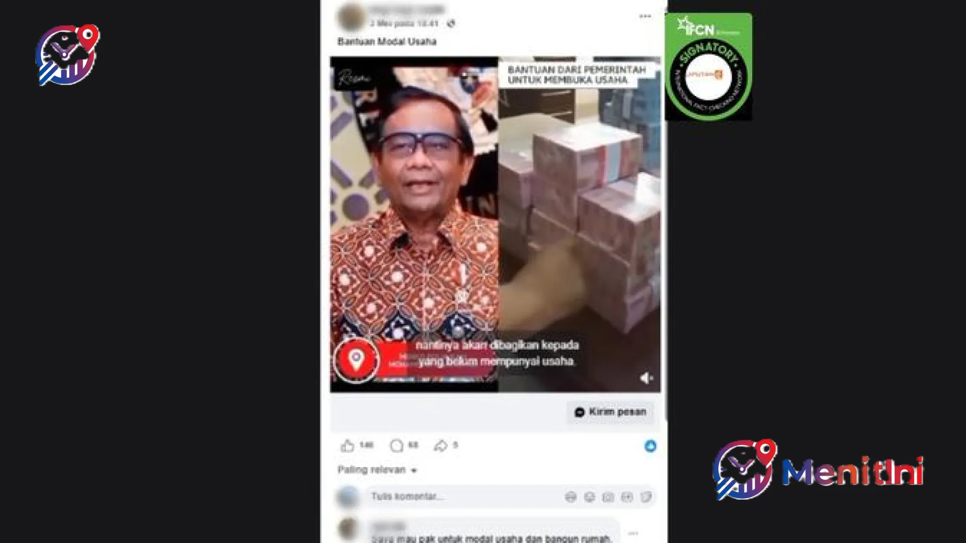 Waspada Penipuan Deepfake: Benarkah Mahfud Md Bagi-Bagi Modal Usaha dari Aset Koruptor? Ini Faktanya!