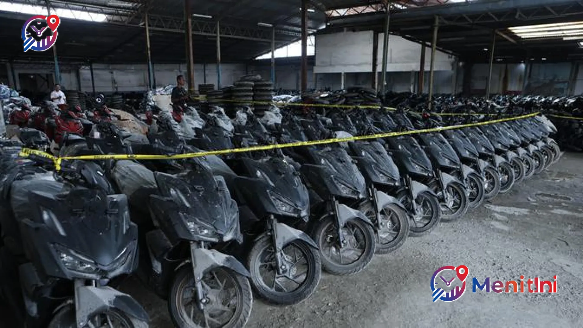 Misteri Gudang Motor Gelap di Jakarta Selatan: Ribuan Kendaraan Ilegal Terbongkar, Pabrikan Angkat Bicara