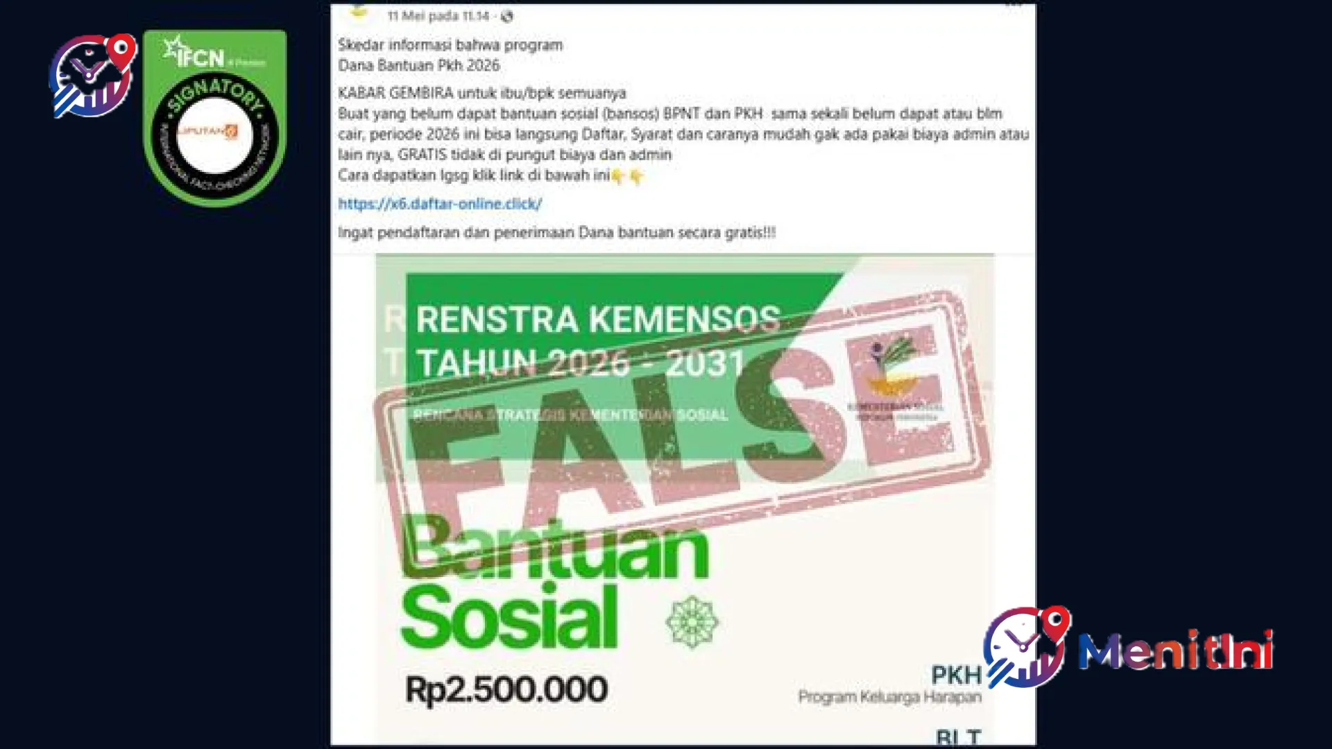 Waspada Phishing! Inilah Sederet Hoaks Pendaftaran Bansos BPNT dan PKH yang Mengincar Data Pribadi Anda
