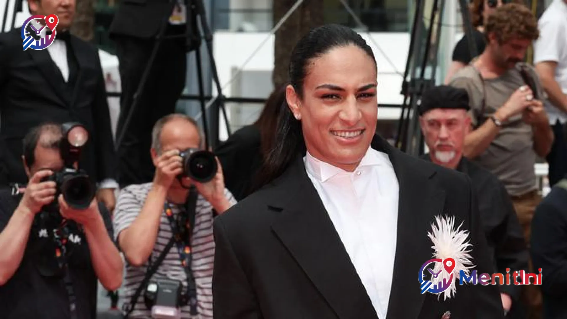 Keanggunan Imane Khelif di Cannes 2026: Pesona Tuksedo Sang Juara di Tengah Badai Kontroversi