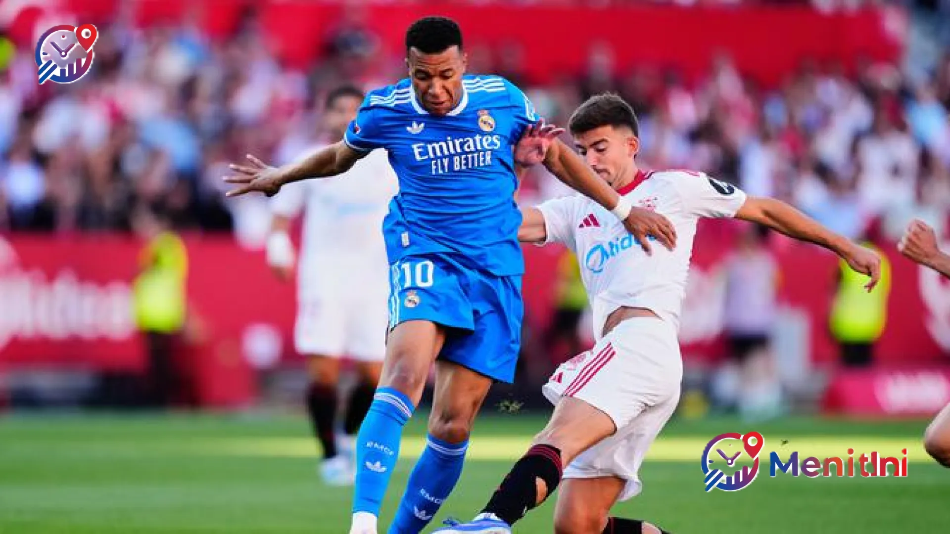 Drama di Ramon Sanchez Pizjuan: Real Madrid Tumbangkan Sevilla, Gol Mbappe Dianulir VAR