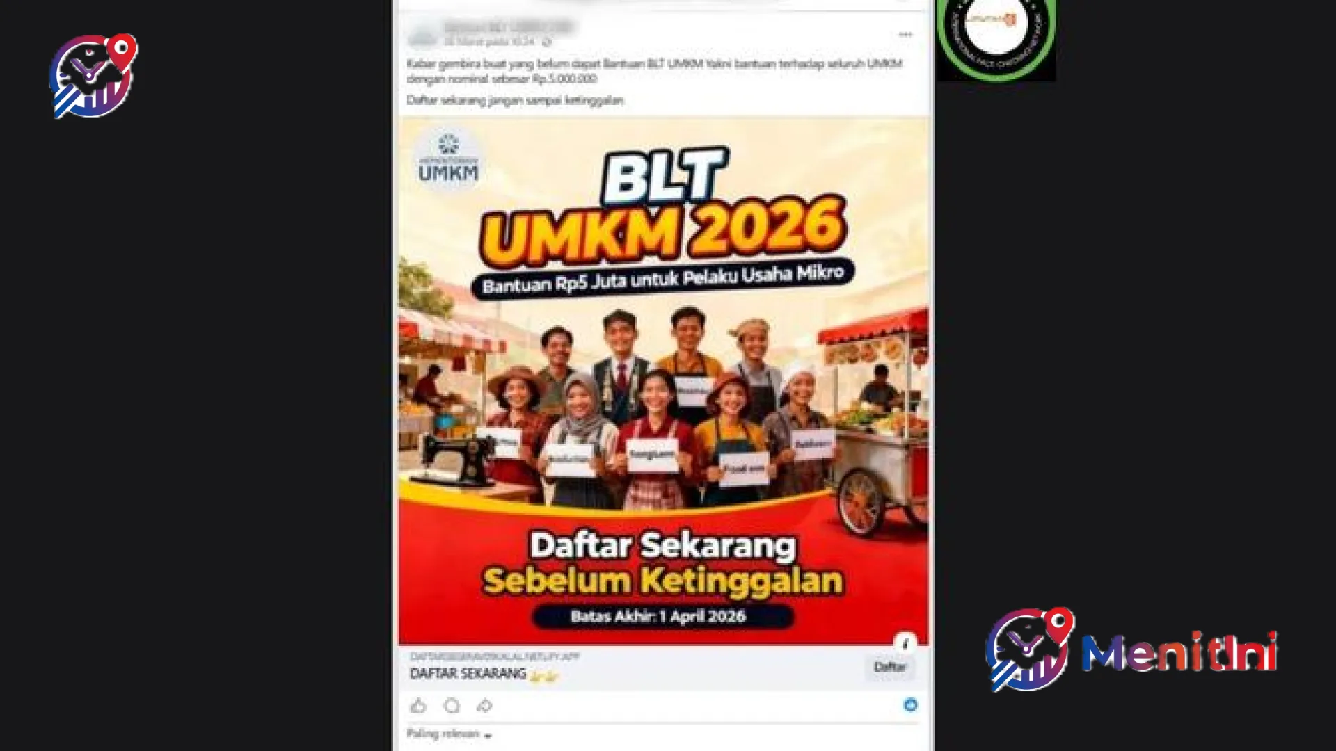 Waspada Penipuan Digital: Mengupas Tuntas Rangkaian Hoaks BLT UMKM yang Meresahkan Masyarakat