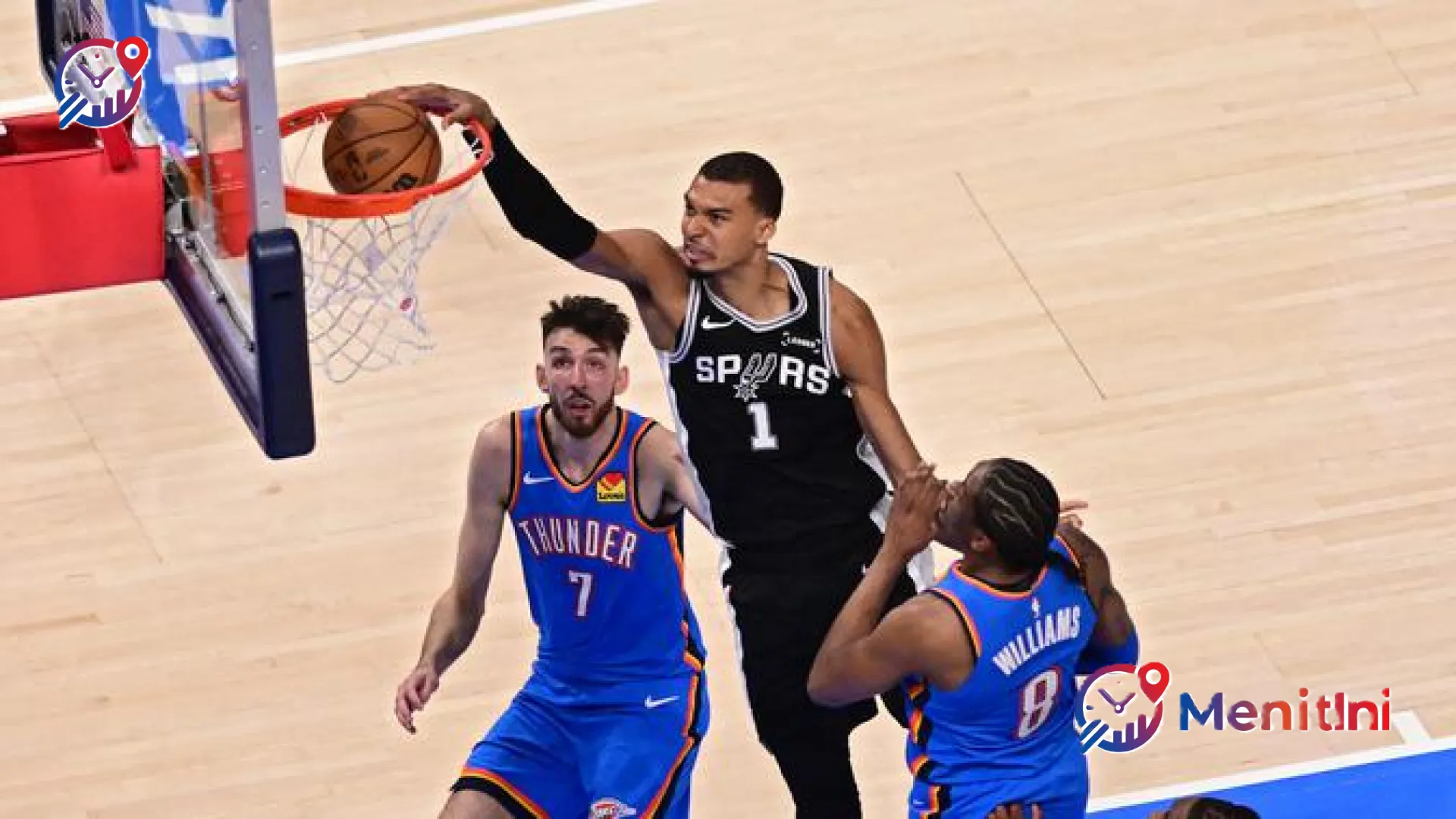 Wembanyama Menggila di Paycom Center: Spurs Tundukkan Thunder Lewat Drama Double Overtime yang Melelahkan