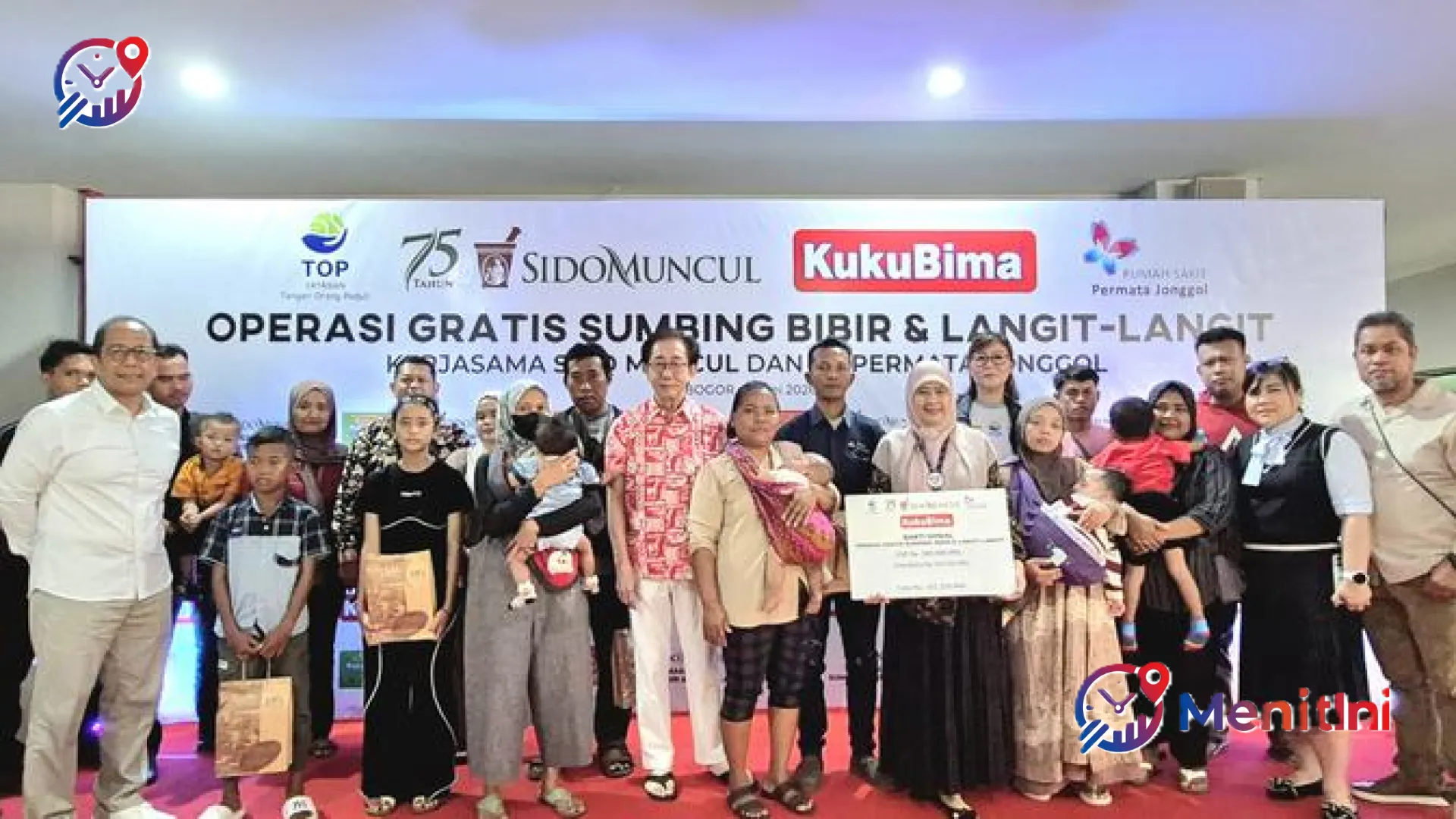 Membangun Harapan Lewat Senyuman: Sido Muncul dan Yayasan TOP Gelar Operasi Bibir Sumbing Gratis di RS Permata Jonggol