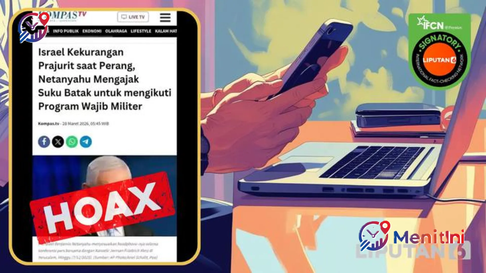 Waspada Disinformasi Digital: Mengupas Tuntas Deretan Hoaks Terkait Israel yang Mengguncang Media Sosial