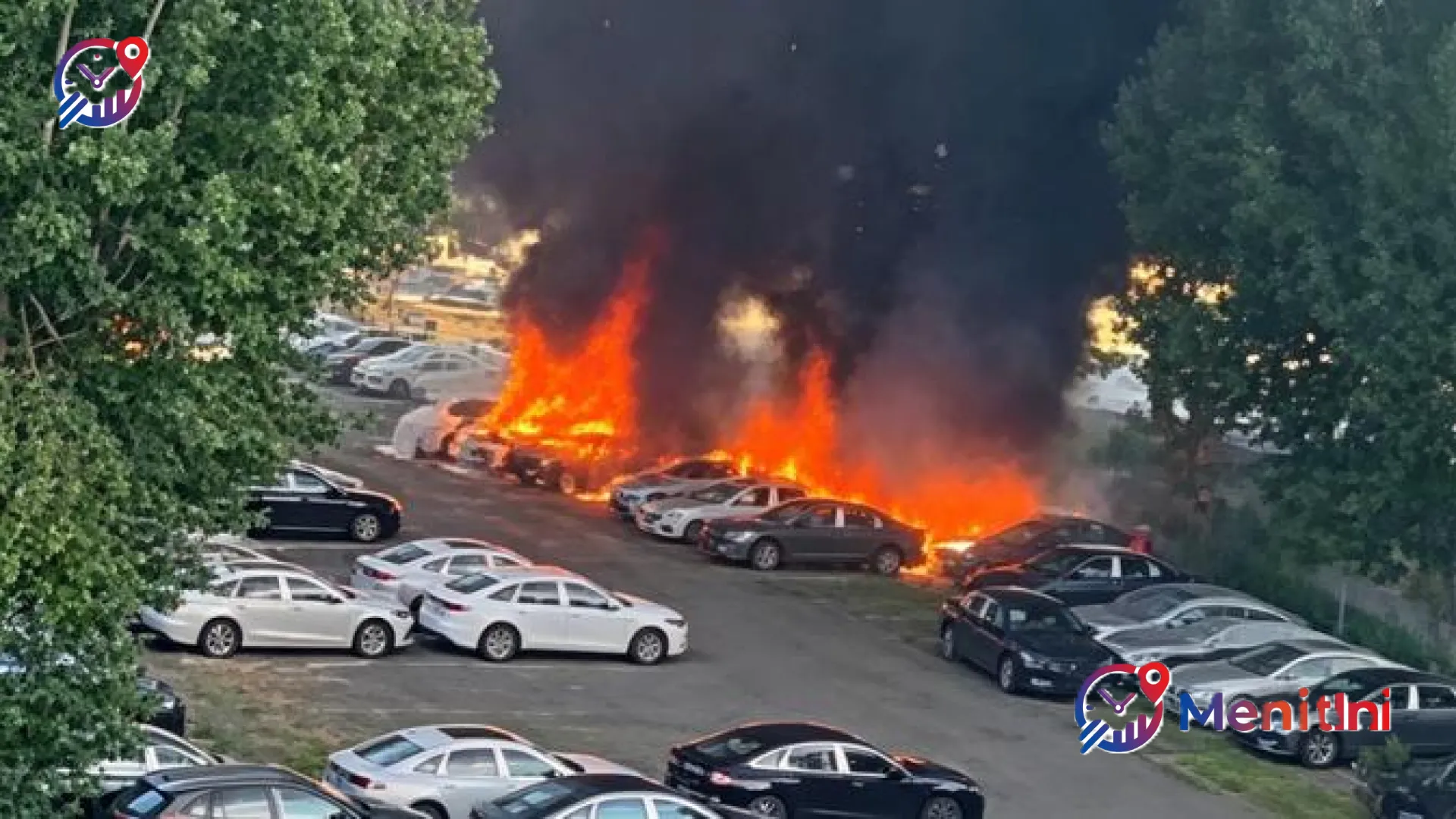 Tragedi di Dalian: 20 Unit Mobil Listrik Ludes Terbakar Bukan Karena Baterai, Melainkan Akibat Hal Sepele Ini