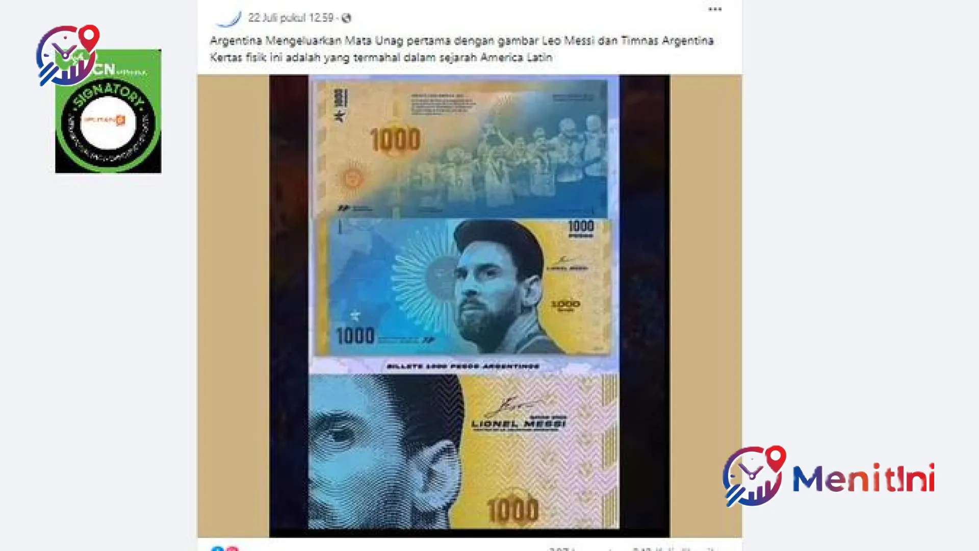 Jejak Digital Sang Megabintang: Menguak Sederet Hoaks yang Menyeret Nama Lionel Messi