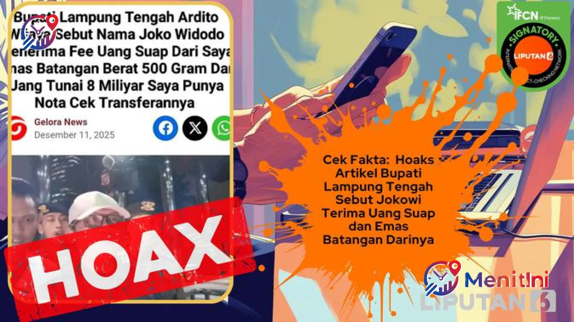Menyingkap Tabir Fitnah: Rangkaian Hoaks Suap yang Menargetkan Mantan Presiden Jokowi