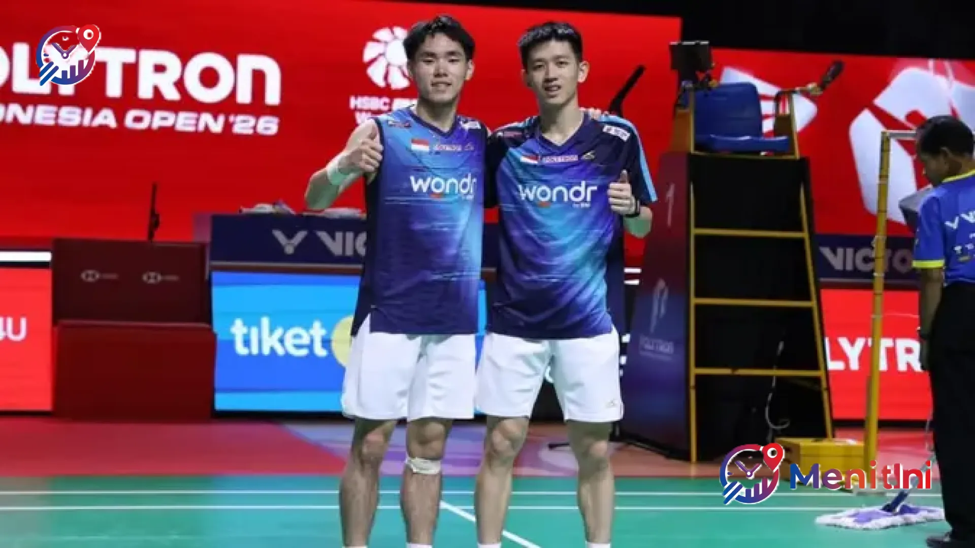 Dominasi di Istora: Raymond/Nikolaus Kunci Tiket Final Indonesia Open 2026 Usai Taklukkan Rekan Senegara