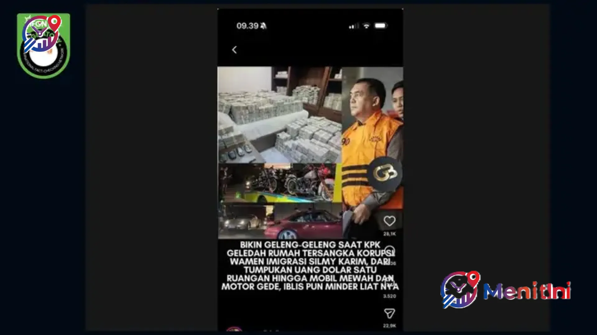 Viral Foto Tumpukan Dolar di Rumah Silmy Karim, KPK Ungkap Fakta Mengejutkan di Balik Kasus Izin Tinggal WNA