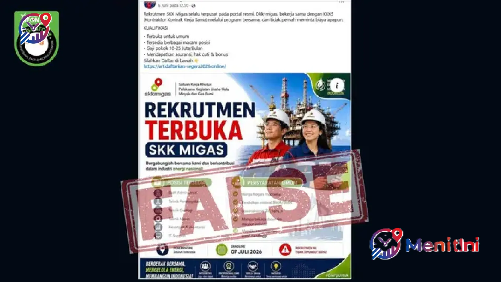 Waspada Predator Karir: Menelusuri Jejak Digital Hoaks Lowongan Kerja SKK Migas yang Kian Meresahkan