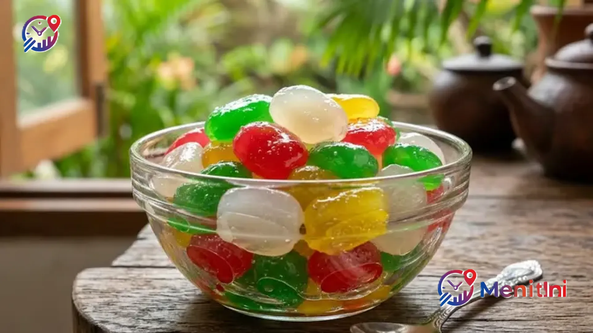 Resep Manisan Kolang Kaling Daun Jeruk: Rahasia Camilan Kenyal, Harum, dan Segar ala MenitIni