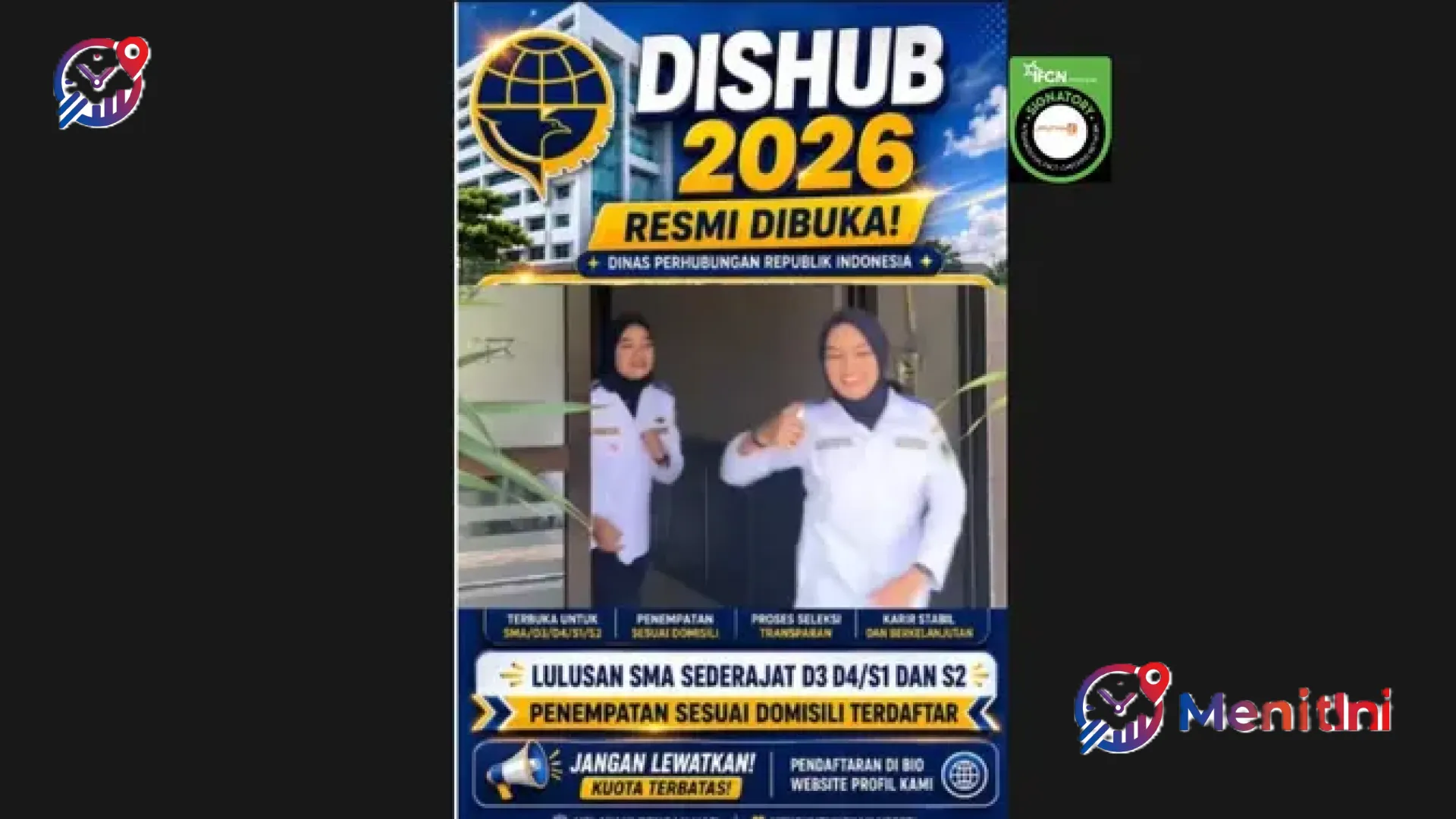 Cek Fakta MenitIni: Waspada Jebakan Hoaks Link Pendaftaran Lowongan Kerja Dishub 2026