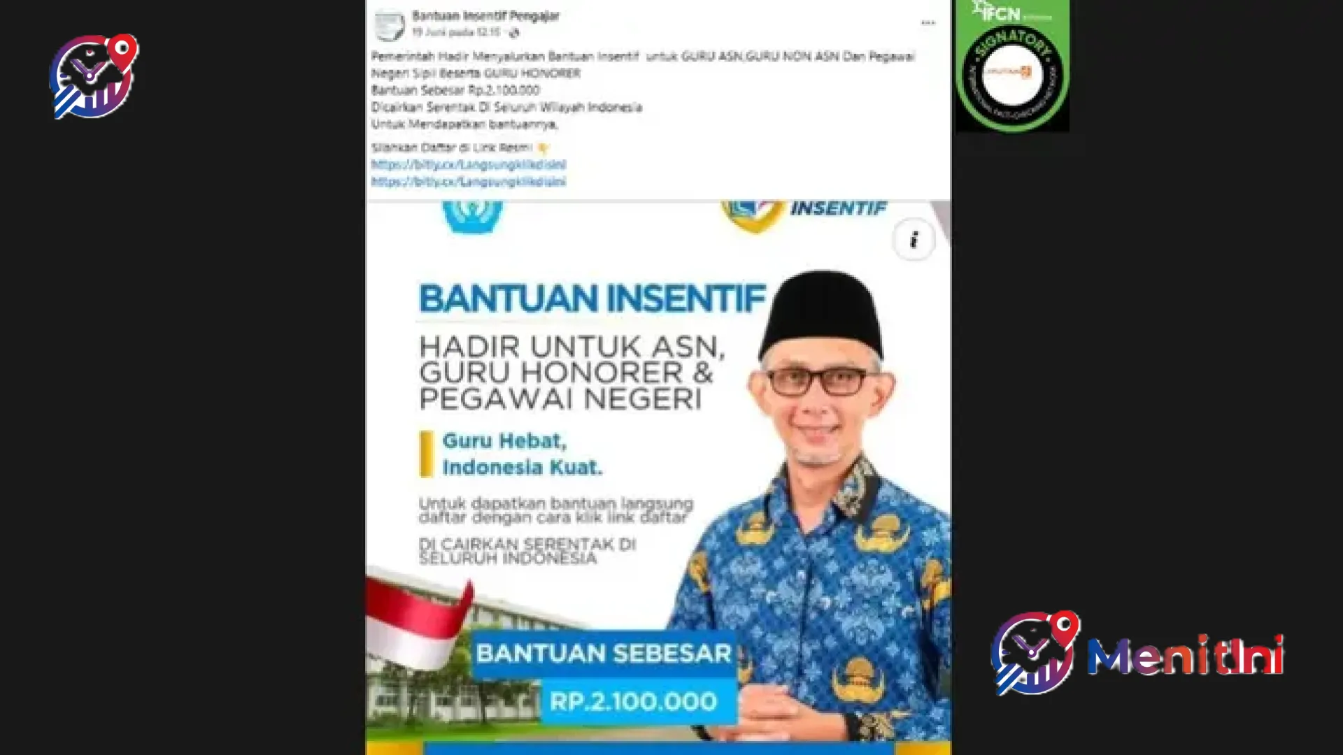 Waspada Penipuan Berkedok Insentif Guru Rp 2,1 Juta: MenitIni Bongkar Fakta di Balik Link Phishing yang Mengancam Data Pribadi