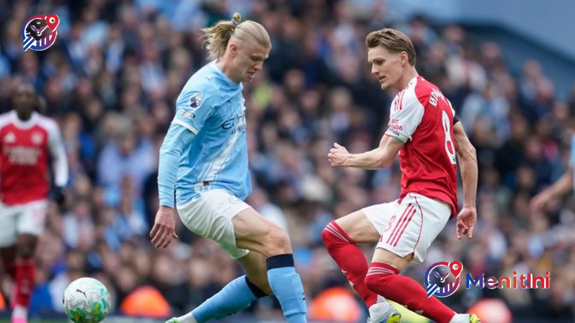 Haaland Jadi Penentu, Manchester City Tundukkan Arsenal 2-1 di Etihad: Persaingan Gelar Makin Memanas