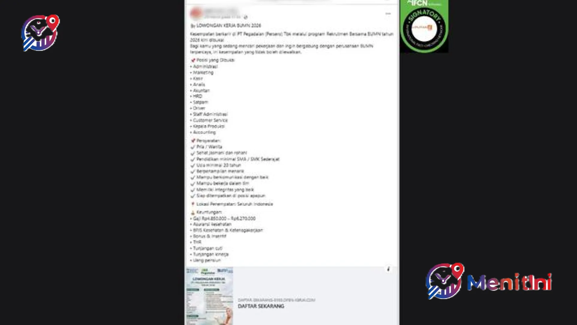 Hati-Hati Jebakan Batman! Marak Penipuan Lowongan Kerja Atas Nama Pegadaian, Simak Modus Lengkapnya