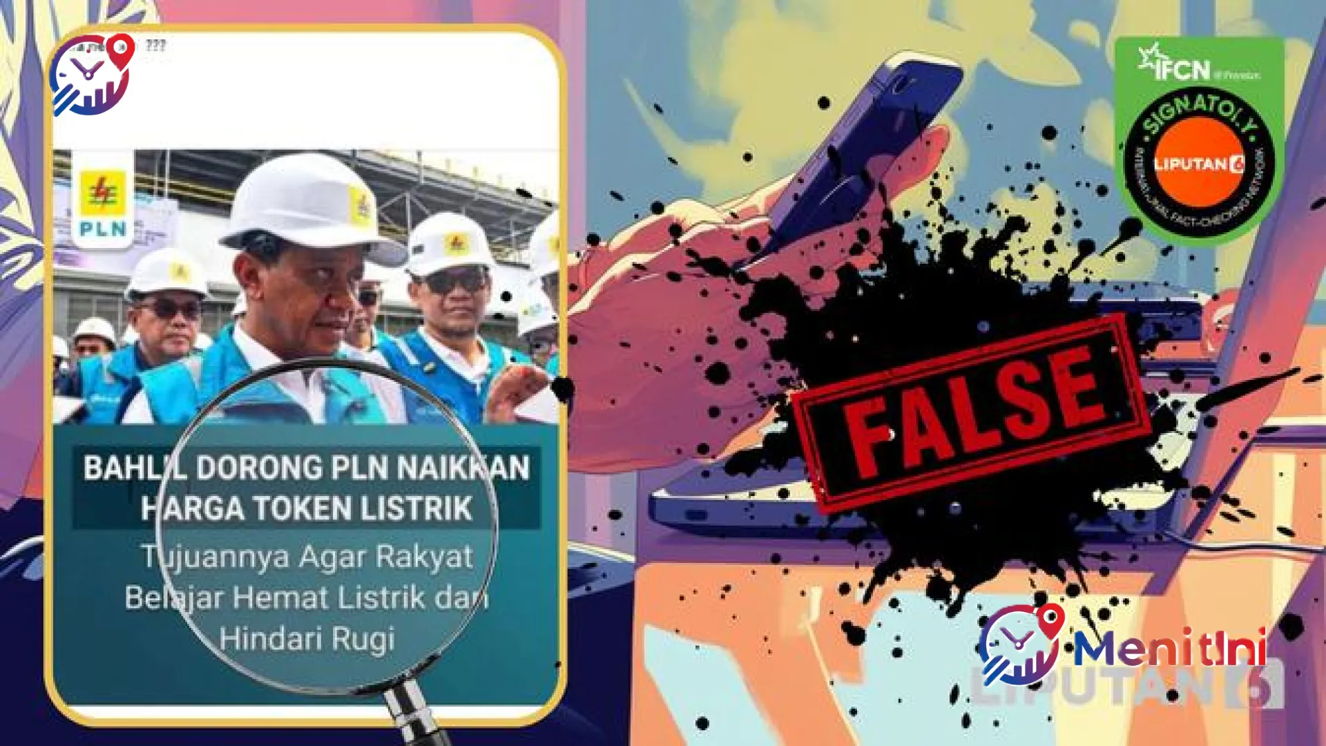 Hoaks Bahlil Lahadalia Minta Harga Token Listrik Naik Agar Rakyat Hemat, Simak Faktanya!