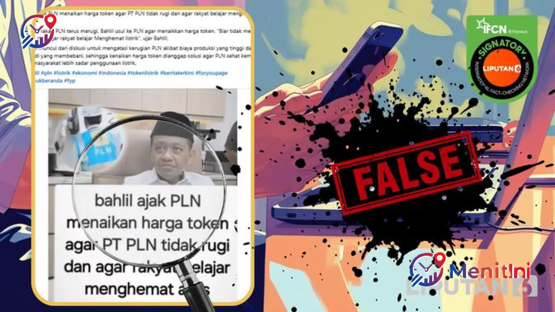 Mengupas Sederet Disinformasi yang Menyerang Menteri Bahlil Lahadalia: Dari Denda Kulkas hingga Token Listrik