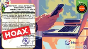 Waspada Penipuan! Hoaks Pendaftaran Bantuan Dana DAP Ditjen Bimas Kristen Catut Nama Pemerintah Australia