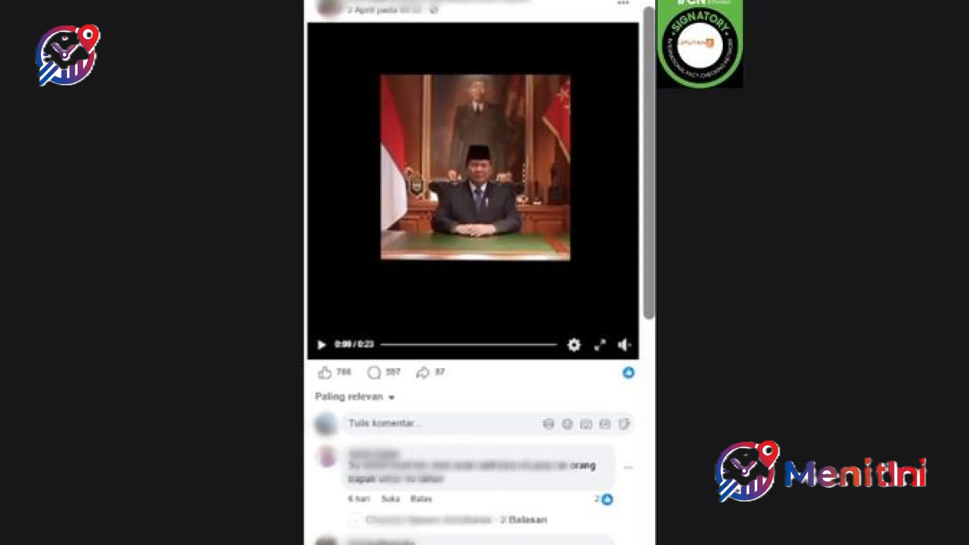 Waspada Penipuan! Video Presiden Prabowo Janjikan Bantuan Dana Modal Usaha Ternyata Hoaks Deepfake
